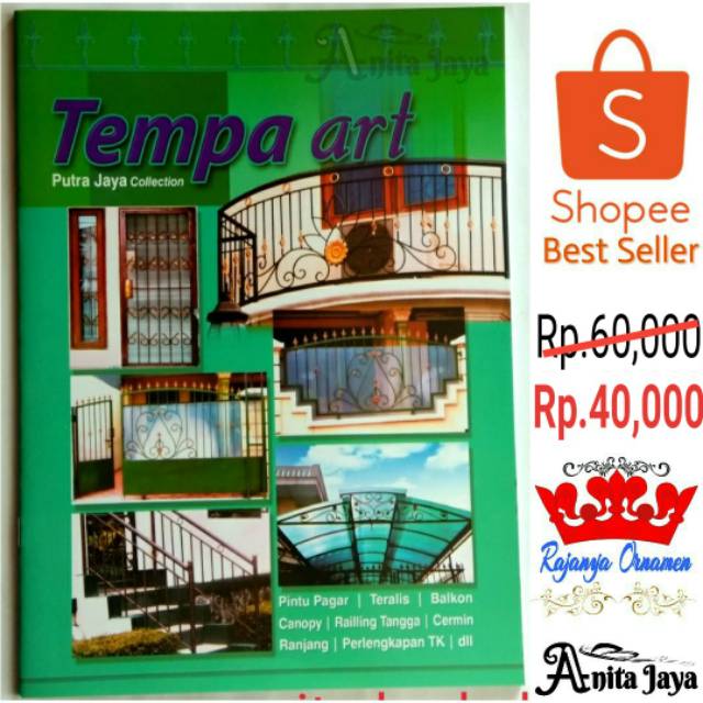 Jual buku katalog pagar besi tempa majalah tralis | Shopee Indonesia