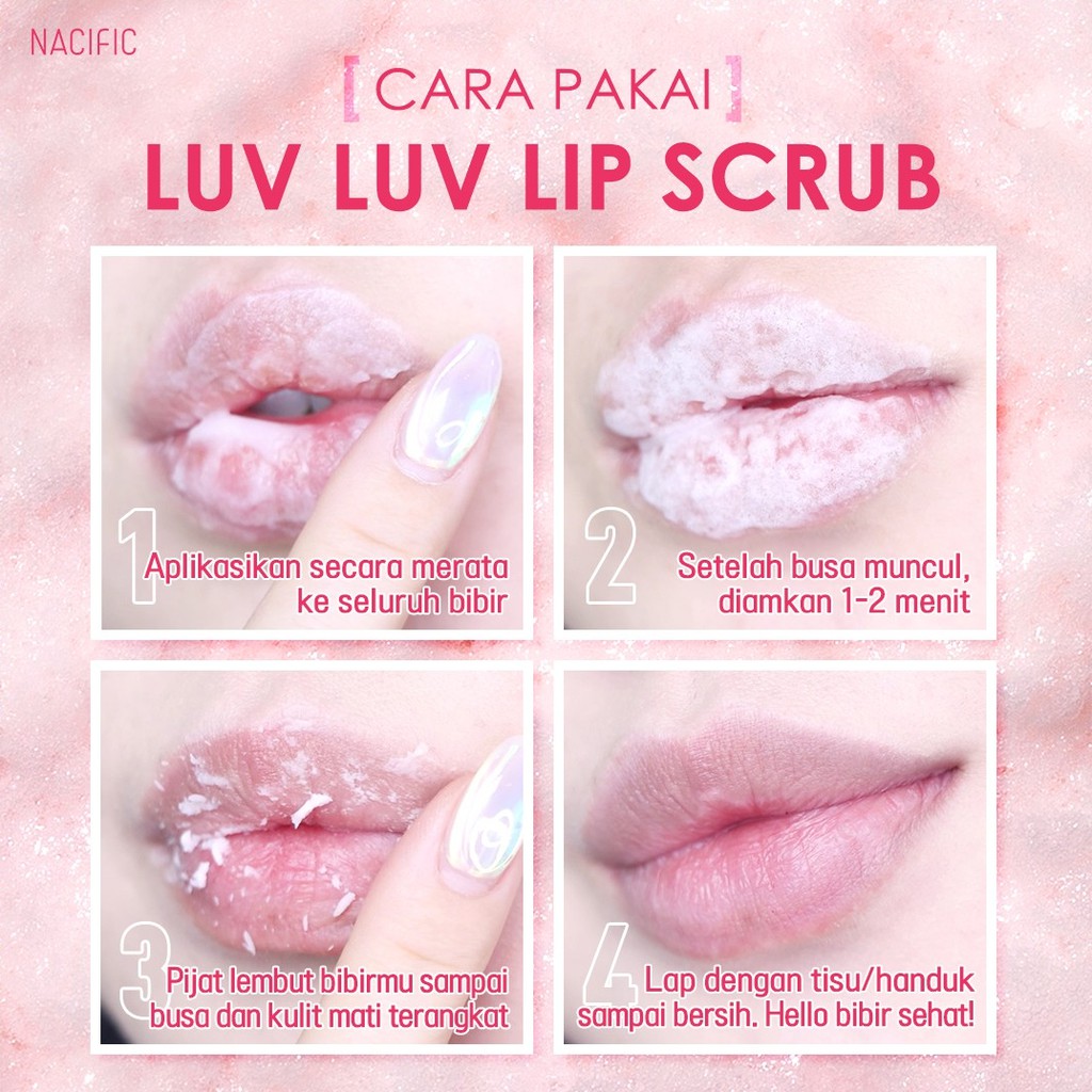 Nacific Luv Luv Lip Scrub