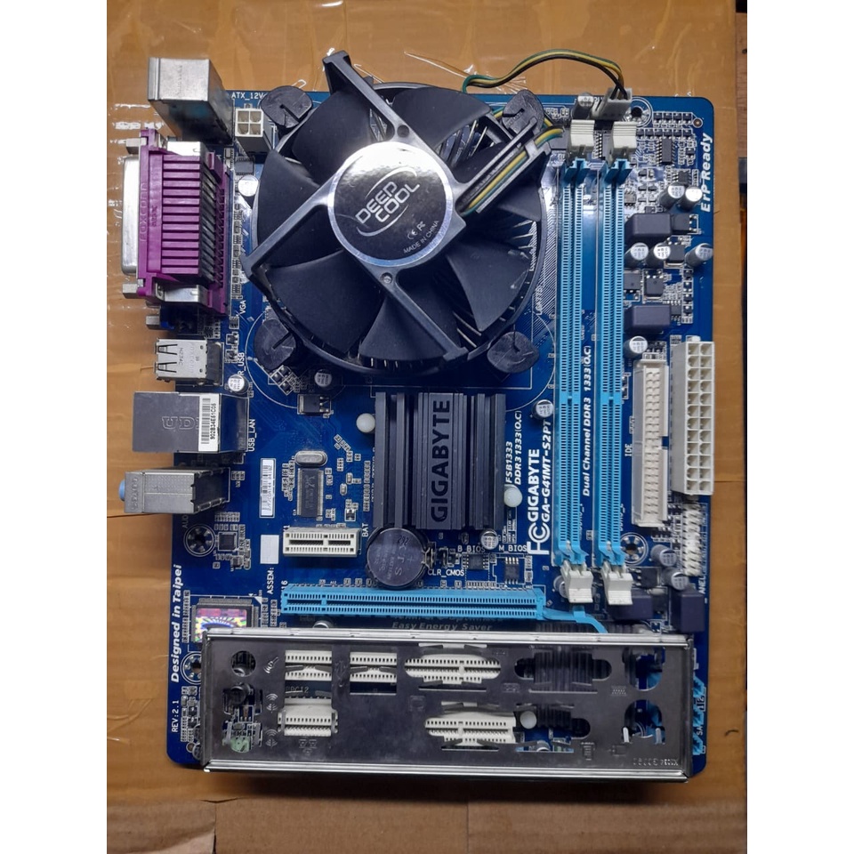 MOTHERBOARD GIGABYTE G41 Plus PROC Q6600