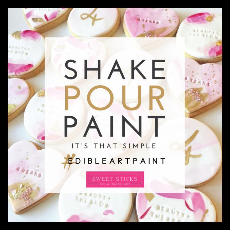 

Edible Art Paint Metallic Champagne Gold Kode 222