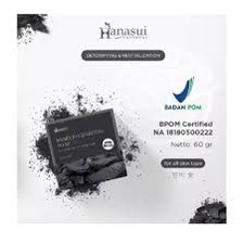 [HANASUI] BAMBOO CHARCOAL Soap with Scrub | SABUN ARANG BPOM