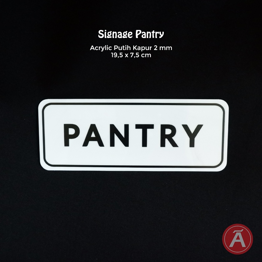 

PANTRY A