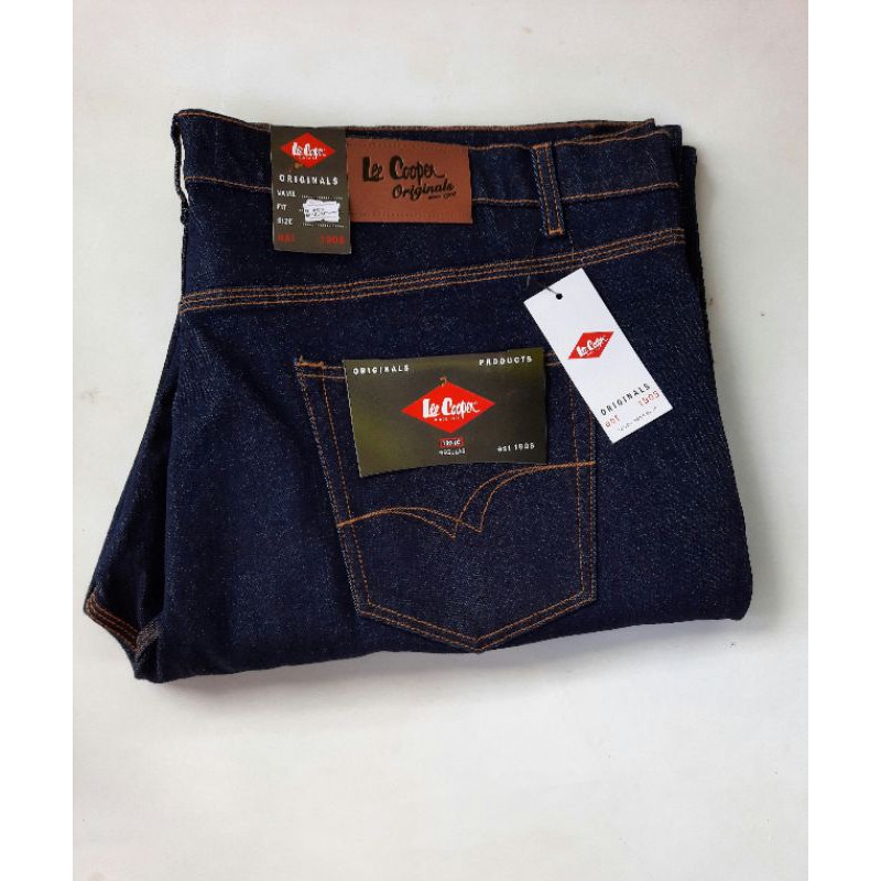 CELANA JEANS PRIA JUMBO/ BAHAN MELAR BIG SIZE