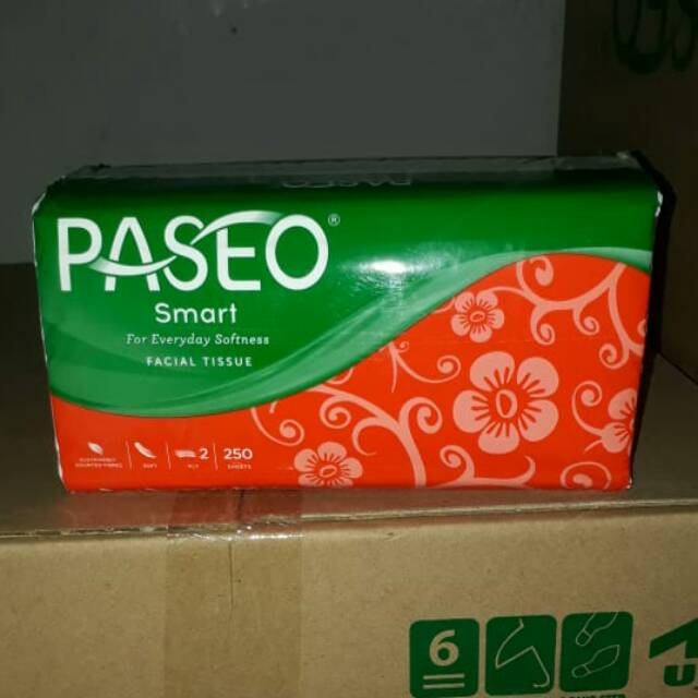 Tissue Paseo smart 250 sheets 2 ply