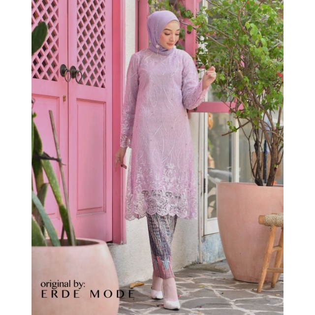 stelan kebaya tunik / kebaya modern/ kebaya tunik/tunik bordir