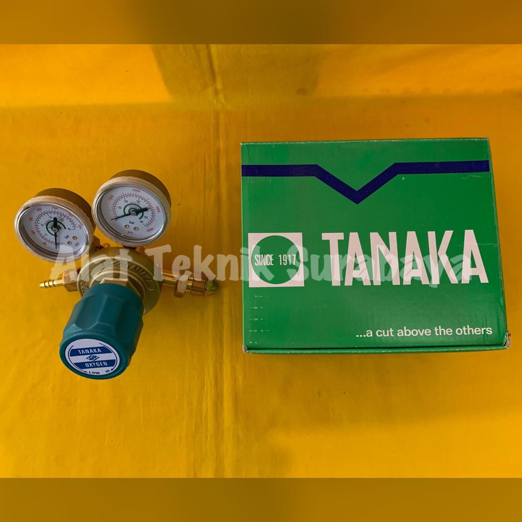 REGULATOR OXYGEN TANAKA / TABUNG LAS WELDING OKSIGEN