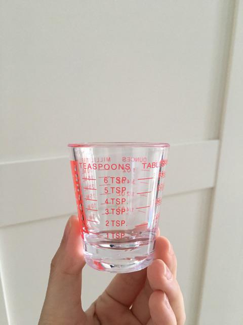 Dp0130 (4in1) Mini Measuring Glass Gelas Ukur Mini Ukuran Mililiter Ons Sendok Makan Sendok Teh