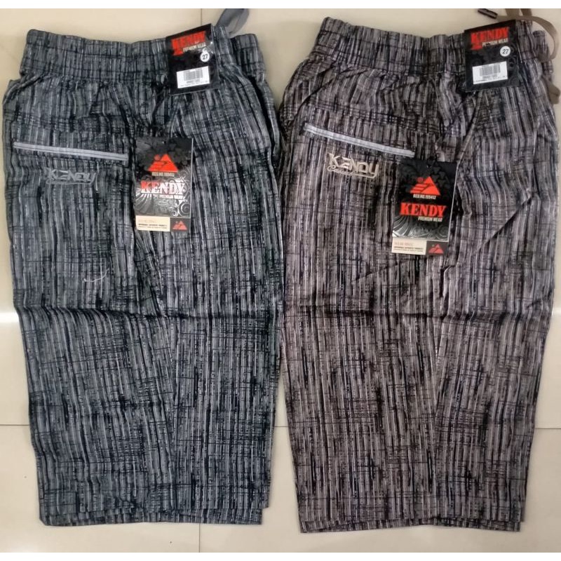 KENDY ORIGINAL MOTIF PENDEK PINGGANG KARET