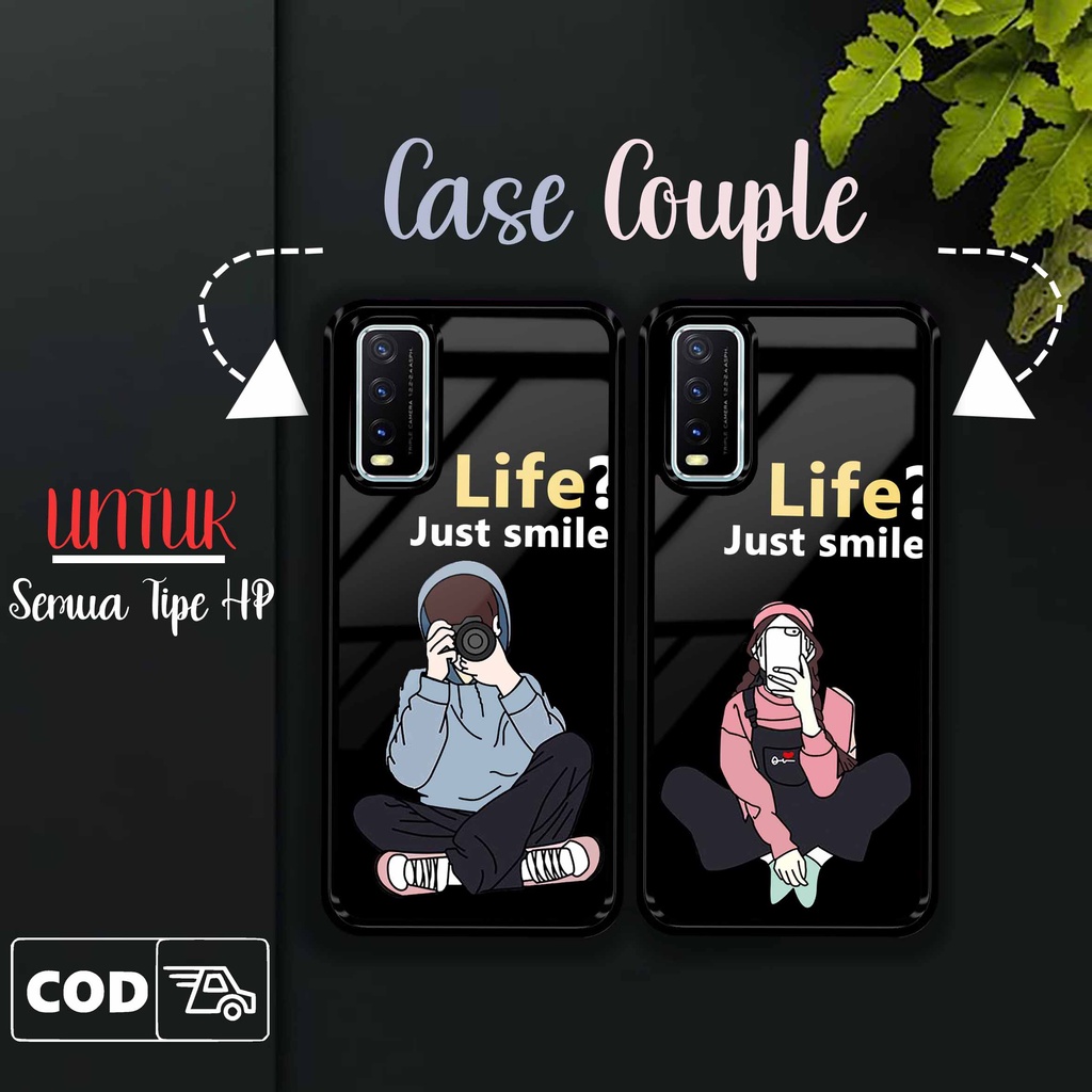 RJS - CASE COUPLE INFINIX 8 HOT 10 HOT 10 PLAY HOT 10S HOT 9 PLAY SMART 4 SMART 5 SMART 6 HOT 11 PLA