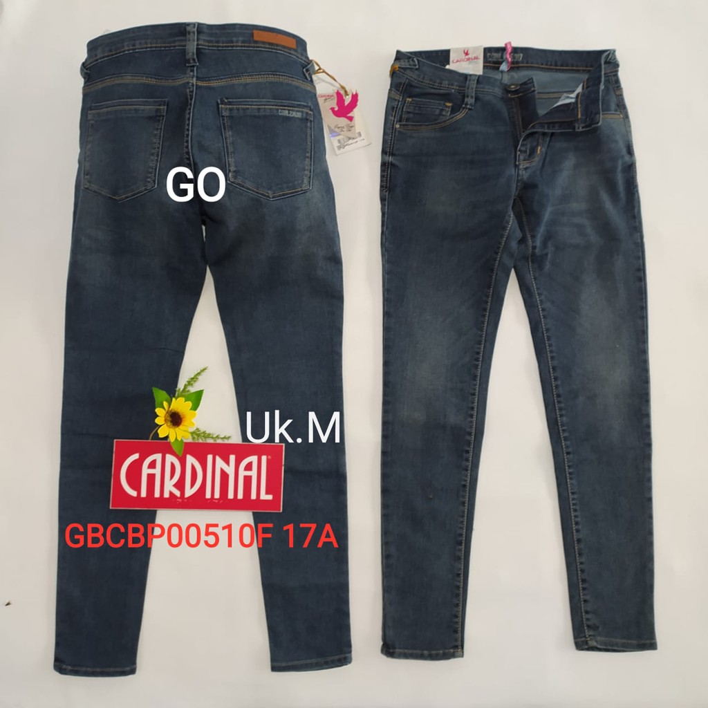 gof M CELANA JEANS CARDINAL Pensil Casual Stretch Skinny Slimfit Super Skinny Celana Panjang Ladys