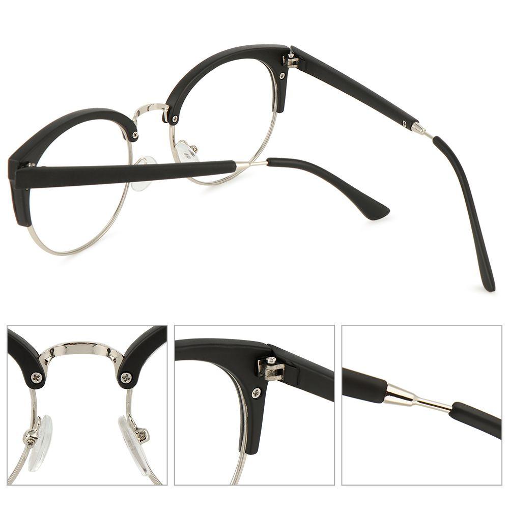 Lily Kacamata Optik Komputer Lensa Bening Vintage Eyeglasses