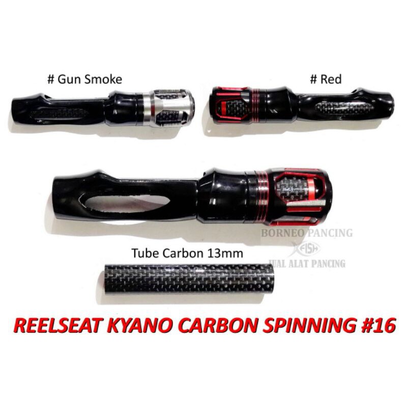 Reel Seat KYANO CARBON SPINNING Size 16