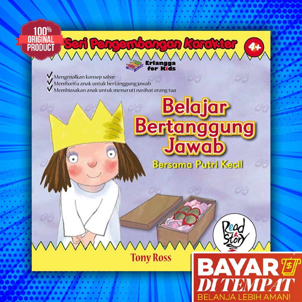 Buku Anak - Buku Cerita - Belajar Bertanggung Jawab