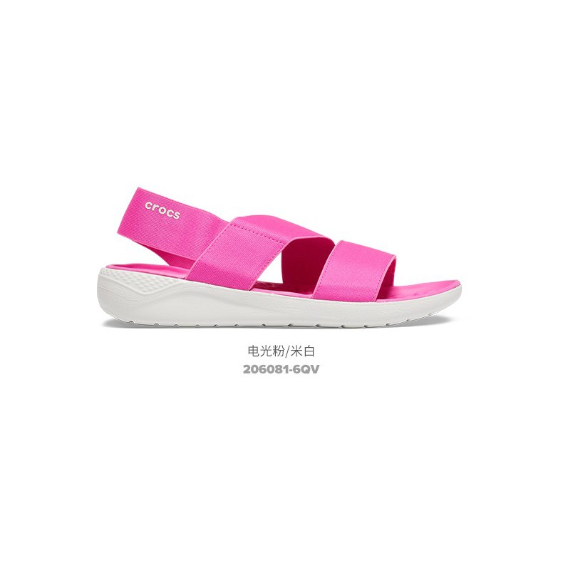 Crocs / Crocs Wanita / Sandal Wanita / Sandal Karet / Crocs Literide Stretch Sandal W / Sandal Crocs