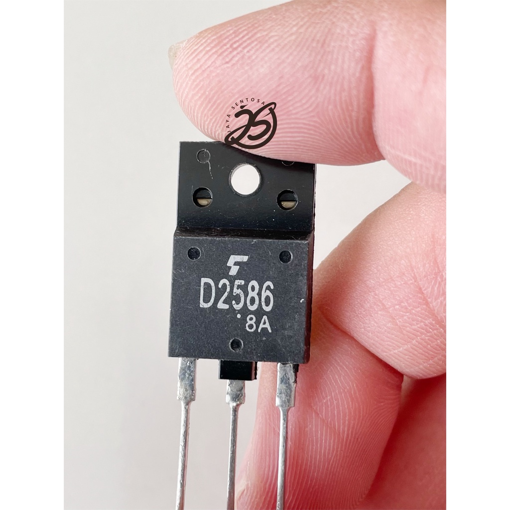 D2586 ASLI ORIGINAL (1buah) TOSHIBA D 2586 ORI TRANSISTOR ASLI 2SD2586