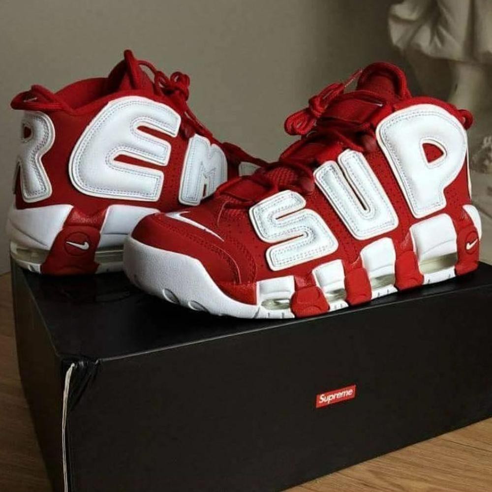 Sepatu Supreme  Merah Paimin Gambar