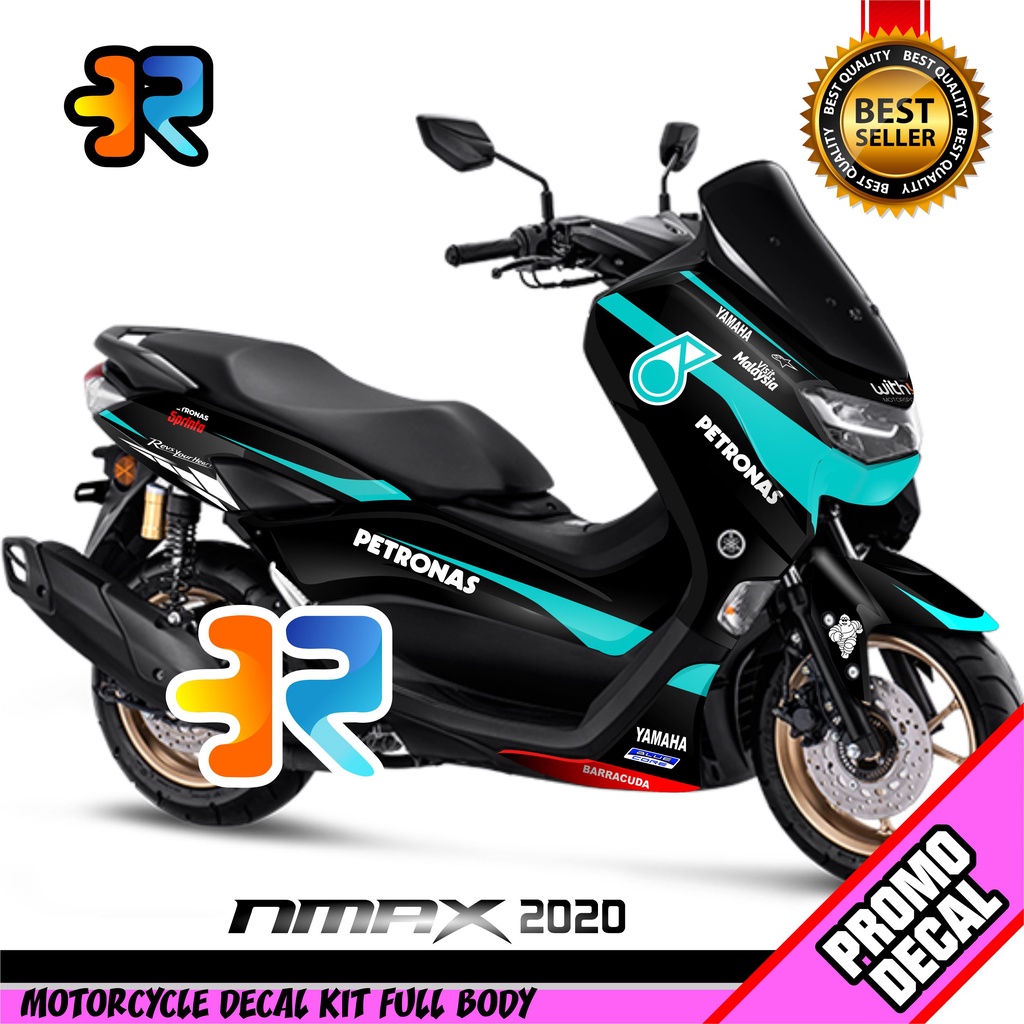 Decal Motor Nmax 2020 Desain Petronas Sticker Decal Full Body