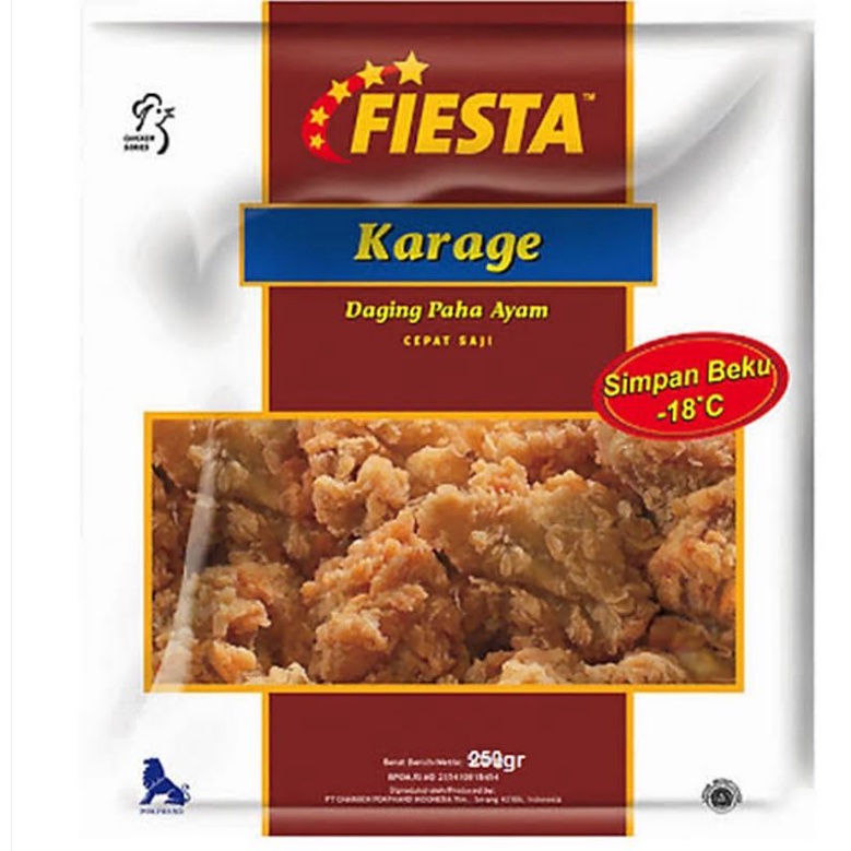 

Fiesta Chicken Karage 250GR Karage Daging Paha Ayam