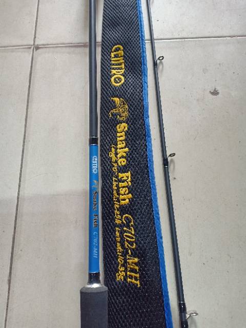 Stik/joran/rod centro snake fish c702mh