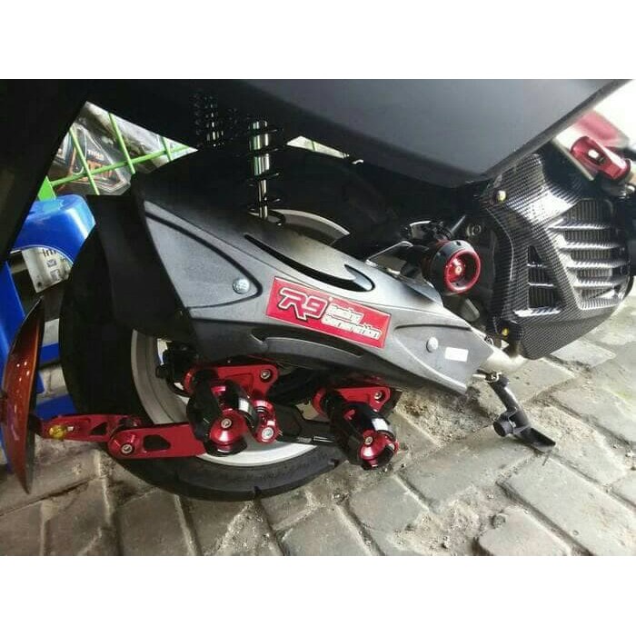 GARANSI ORIGINAL KNALPOT RACING R9 YAMAHA NMAX / N-MAX