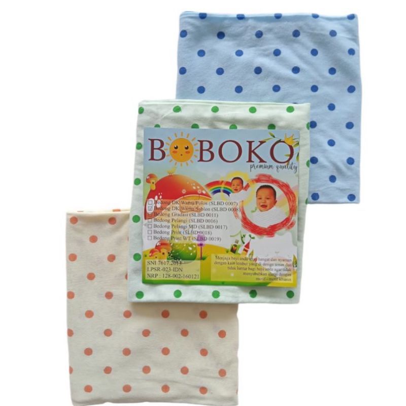 BEDONG BOBOKO POLKADOT || BEDONG KAOS BAYI POLKADOT BOBOKO || ALAS