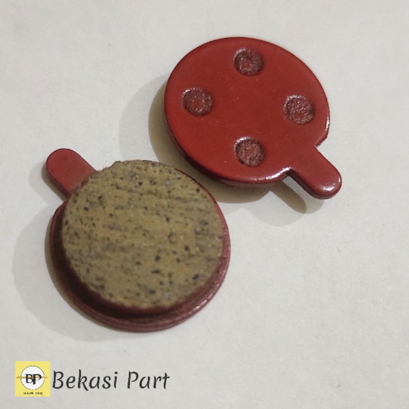 Sepasang Brake pad Zoom Kampas Rem Sepeda Bulat zoom Disc brake cakram bulat  Sepeda MTB