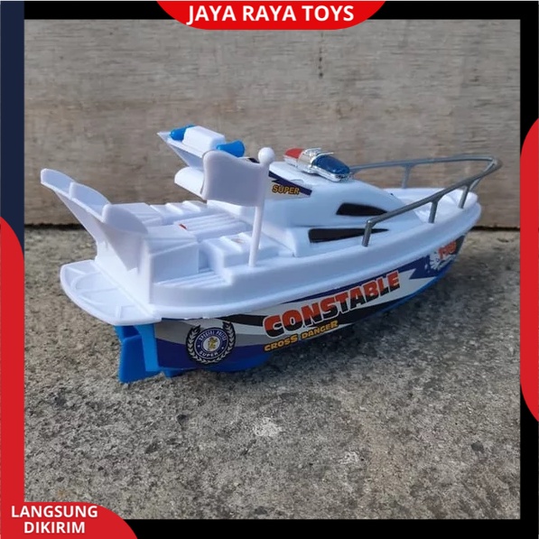 Mainan Anak Perahu Baterai Speed Boat Kapal Laut Fery / Mainan Edukatif Anak Terbaru SNI Murah