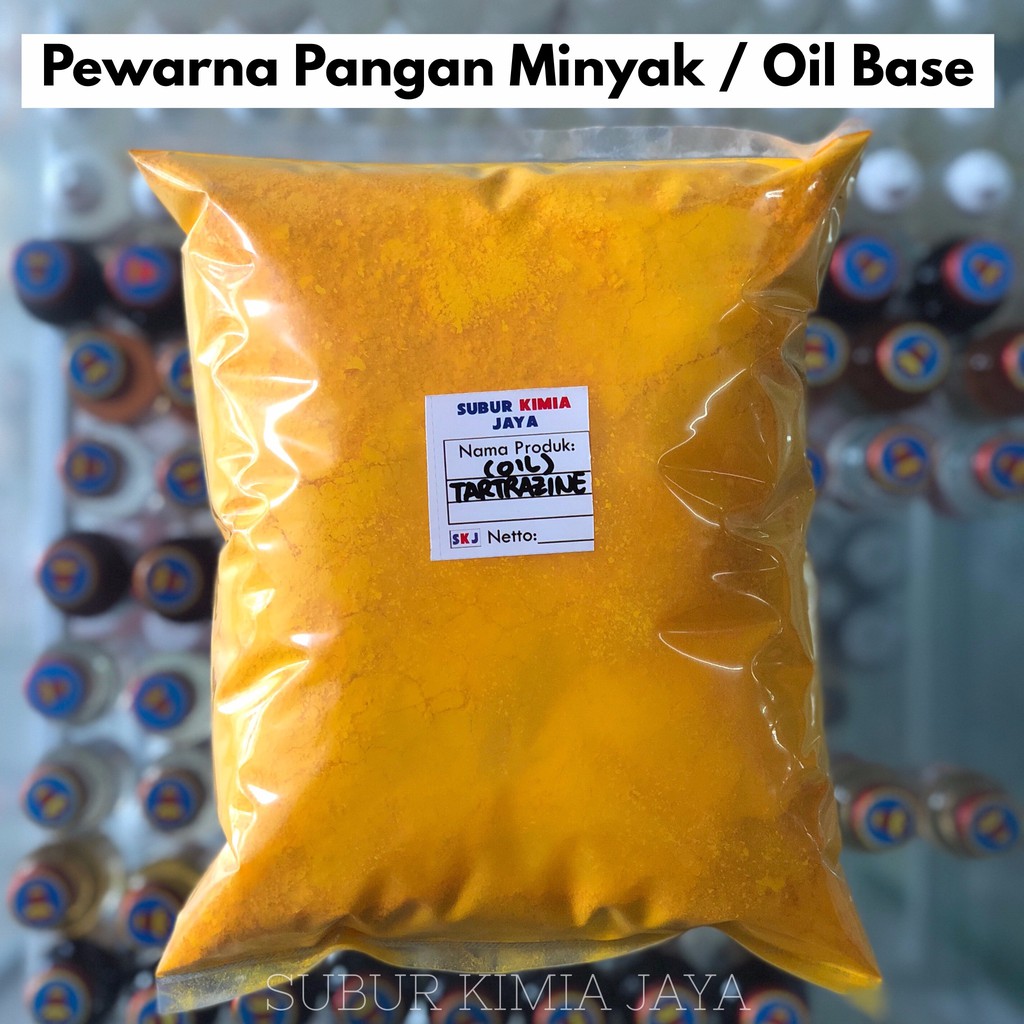 

Pewarna Bubuk Oil / Minyak Tartrazine Kuning 100 gr