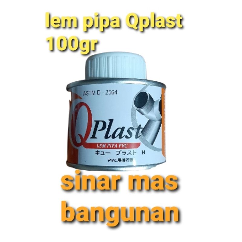 Jual Lem Pipa Qplast Gr Lem Pvc Qplast Gr Lem Pipa Kaleng Qplast Gr Shopee Indonesia