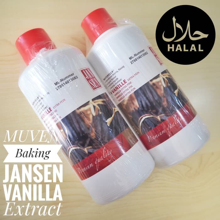 

VANILLA EXTRACT JANSEN 1 KG / VANILA EKSTRAK VANILI