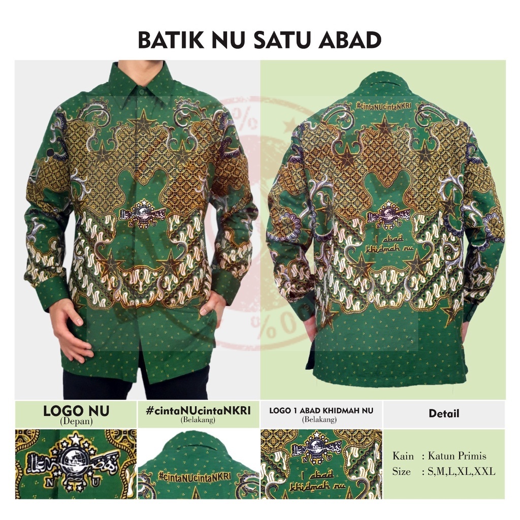 Batik Nu satu abad khidmah nu Batik Nu 1 abad original Lpnu