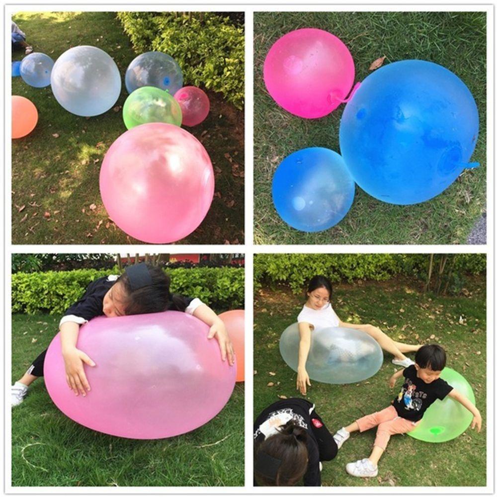 [Elegan] Bubble Balls Stretch Tahan Lama Karet Interaktif Balon Olahraga Super Amazing