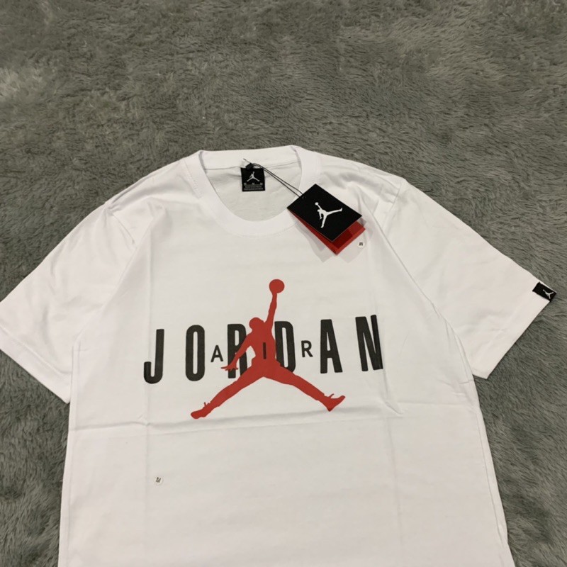 Kaos Tshirt Air Jordan Basic Logo Air Fulltag &amp; lebel