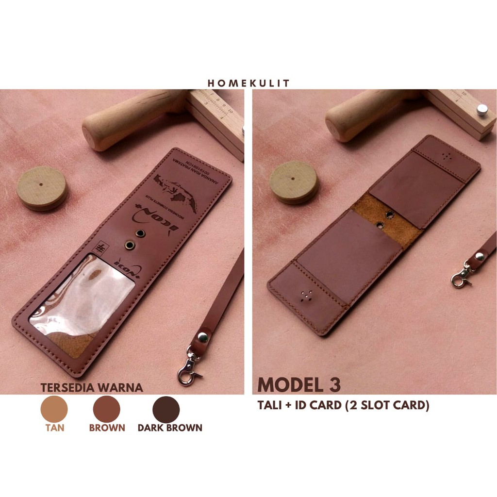 

Id Card Kulit Name Tag Kulit Asli 3