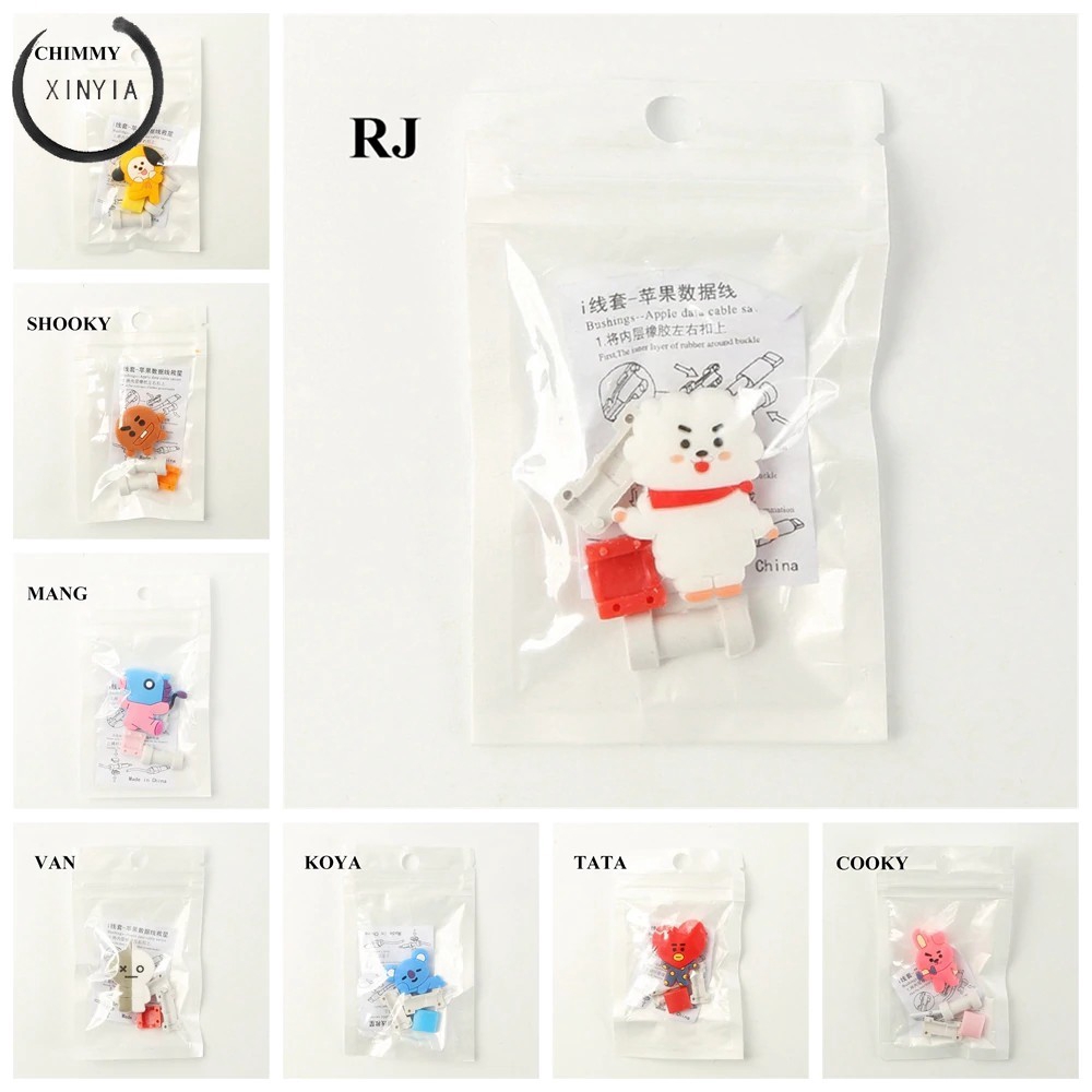 KPOP Bangtan Boys bt21 Pelindung Kabel Charger USB