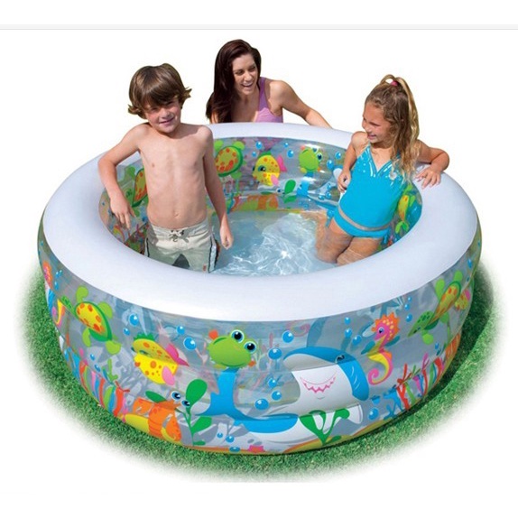 Intex 58480 Kolam Renang Anak Aquarium Pool 152 cm - Kolam Anak