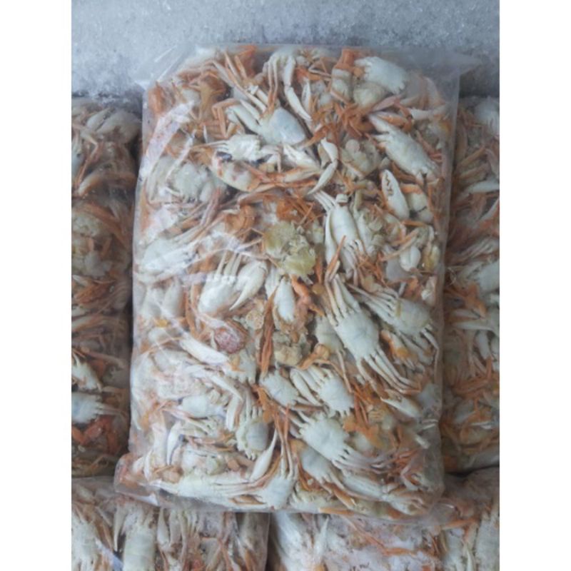 baby crab 1kg baby crab mentah 1kg kepiting kecil mentah baby crab Frozen 1kg