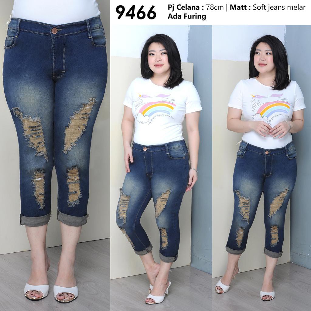 COD ROBIN RIPPED CELANA JEANS WANITA TERMURAH