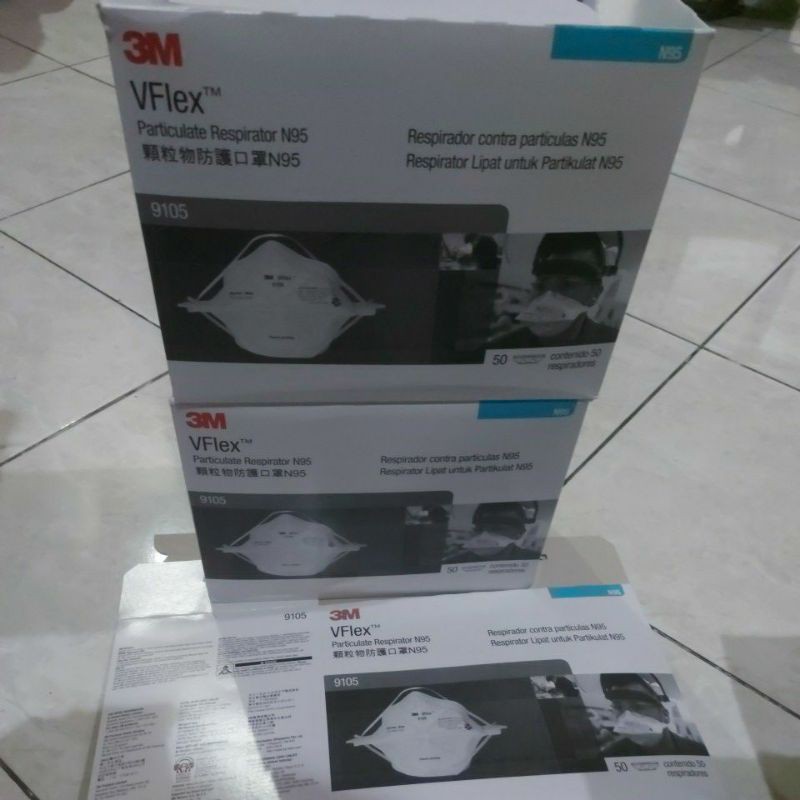 Masker Vflex 3M N95 (20pcs)