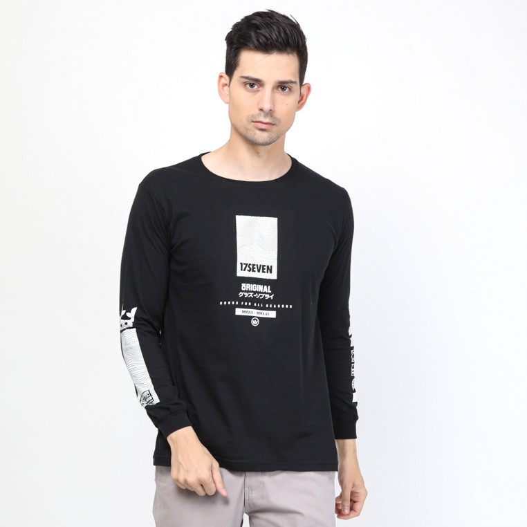 

17Seven Original-Longsleeve-0026-Line Blk