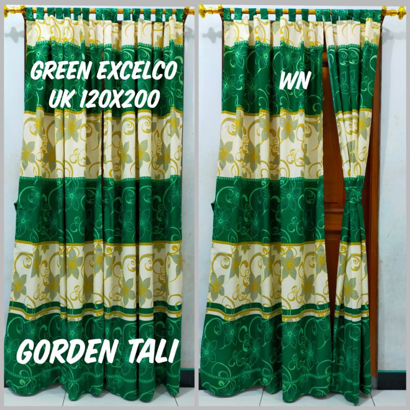 Waty grosir Gorden tali uk 120x200 horden homemade pintu dan jendela buatan sendiri