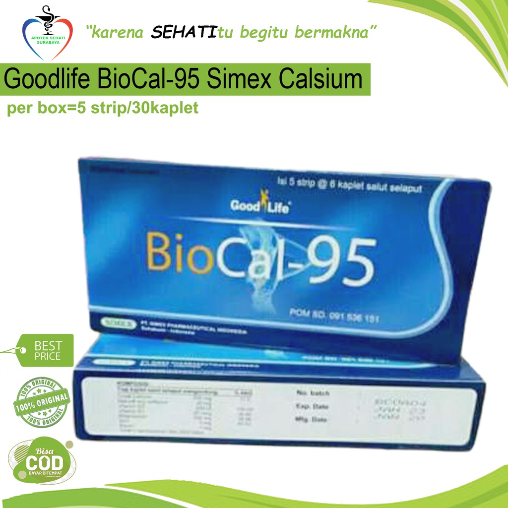 BioCal-95 Good Life Multivitamin dan Tulang Dan Ibu Hamil