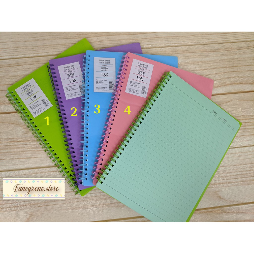 

Ringbook/buku catatan Wengu ukuran B5
