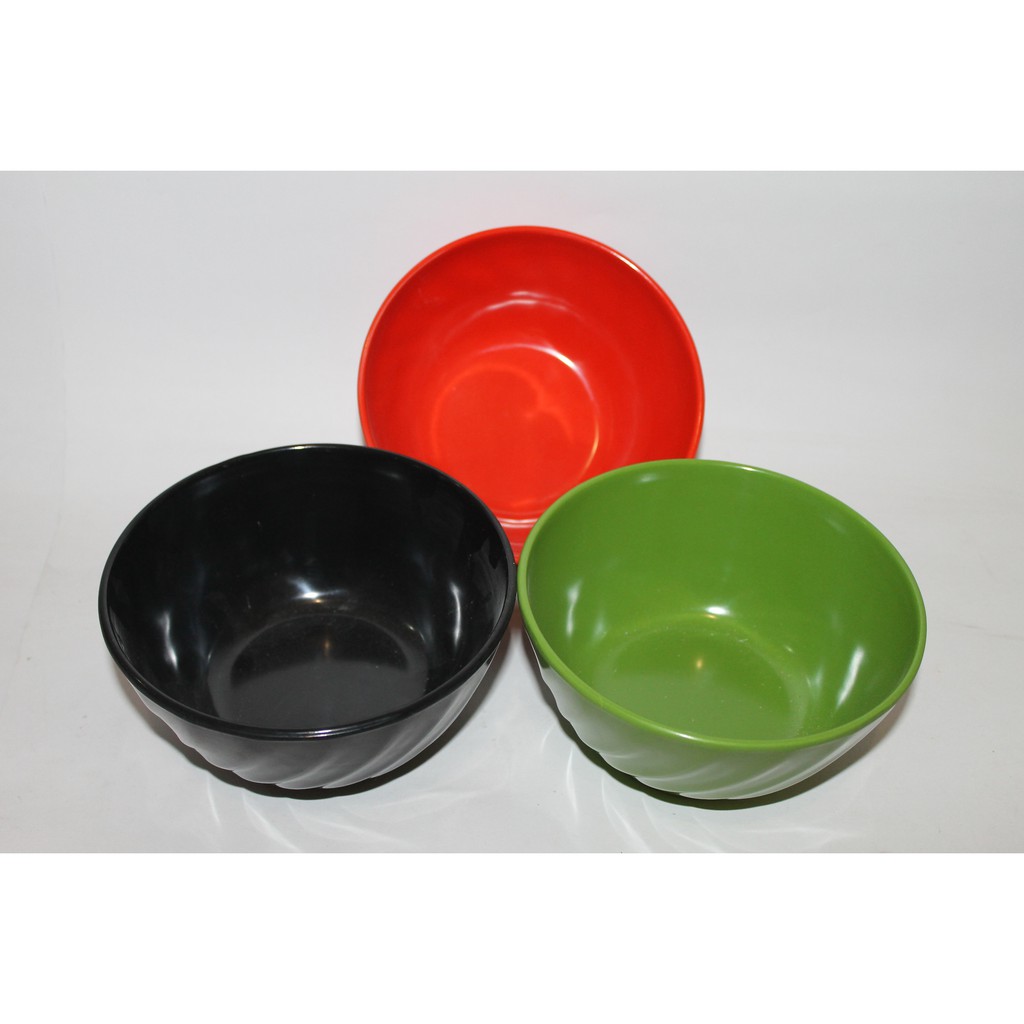 Mangkok Melamin Ulir Bulat Unica M9060