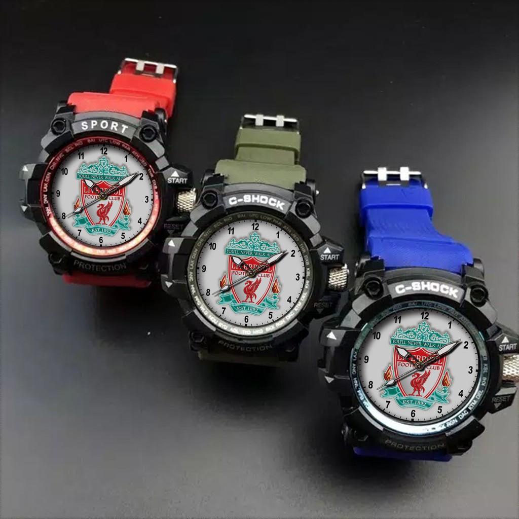 (EXCLUSIVE) JAM TANGAN LIVERPOOL 1 (STRAP WARNA)