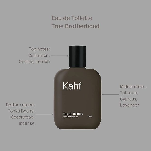 KAHF Parfum True Brotherhood EDT 35ml - Khaf Parfume Pria Cowok Murah Wangi Tahan Lama Original