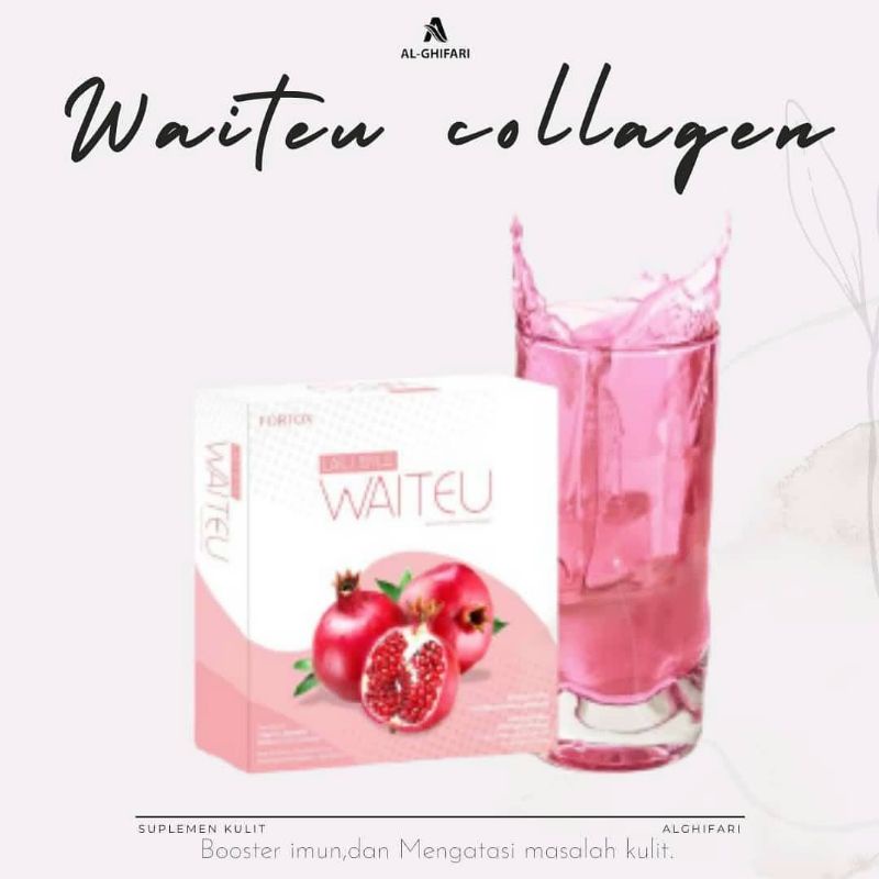 Waiteu hight collagen drink halal | skincare halal BPOM