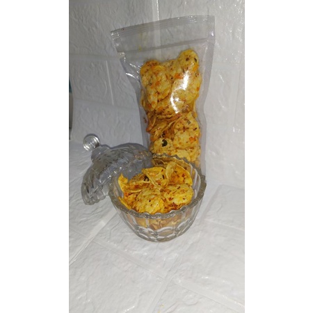 

Opak mini / Karupuak lado / puak lado / opak singkong mini / kerupuk ubi kecil / keripik ubi singkong pedas