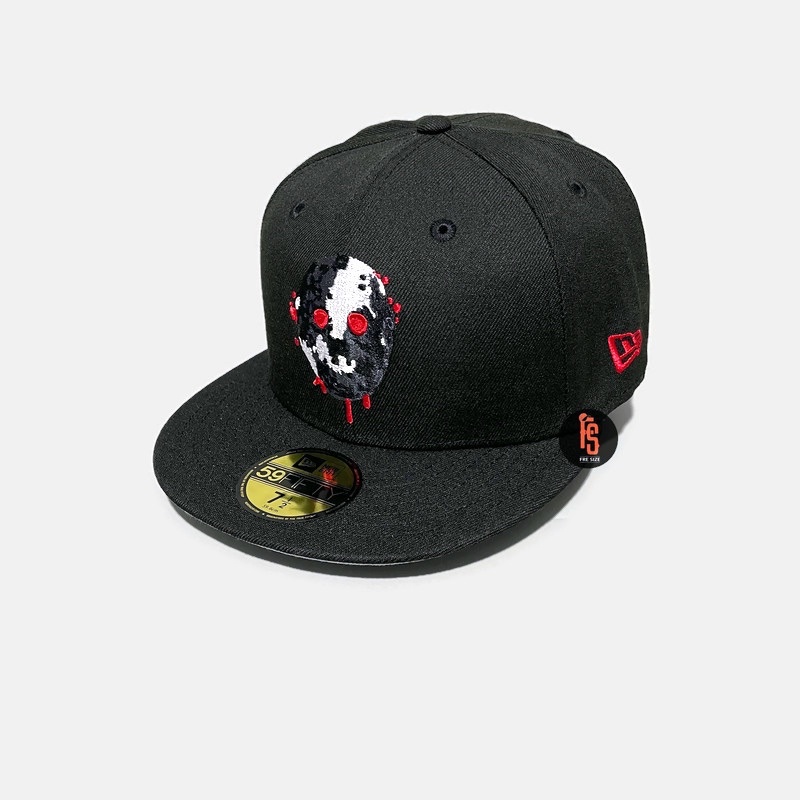 TOPI NEW ERA ORIGINAL 5950 JASON FRIDAY THE 13TH BLACK