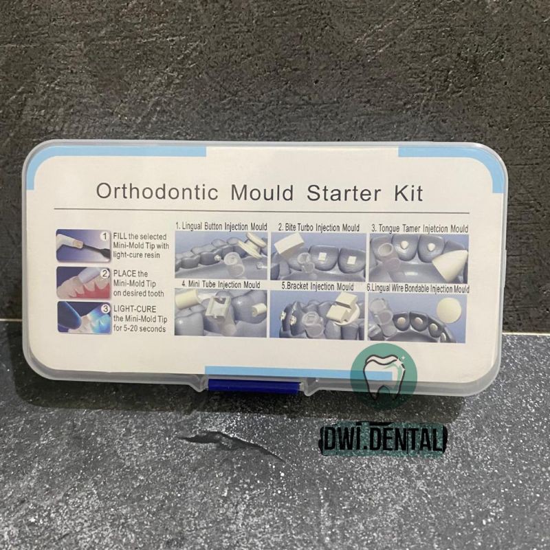 B3 Dental mini mold starter kit cetakan gigi lingual